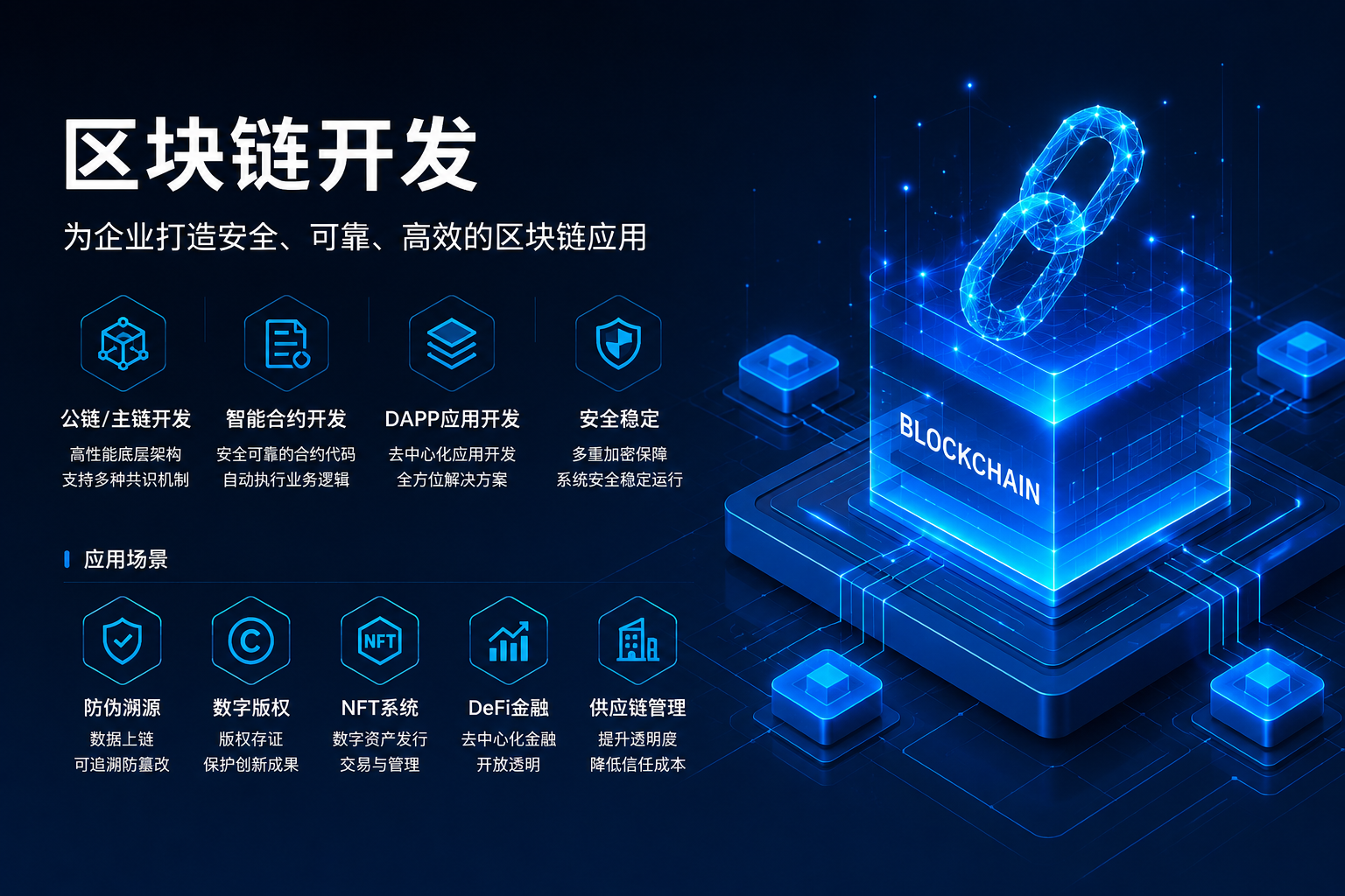 区块链开发公司如何为企业定制公链主链与链上应用系统
